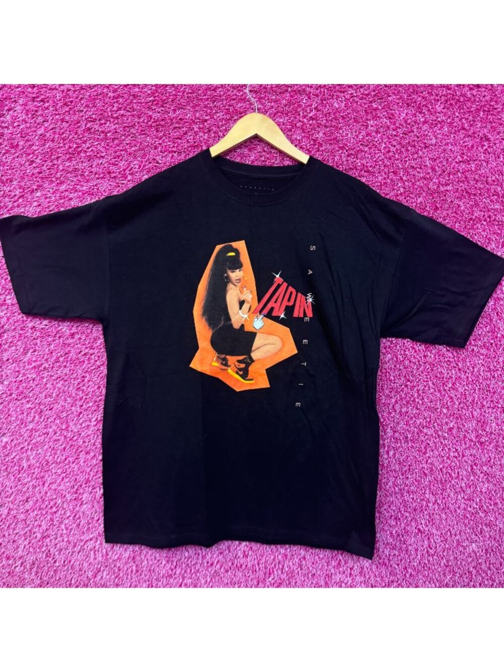 Sweetie Tap In Twerk Art Pretty Music Hip Hop Tee XL